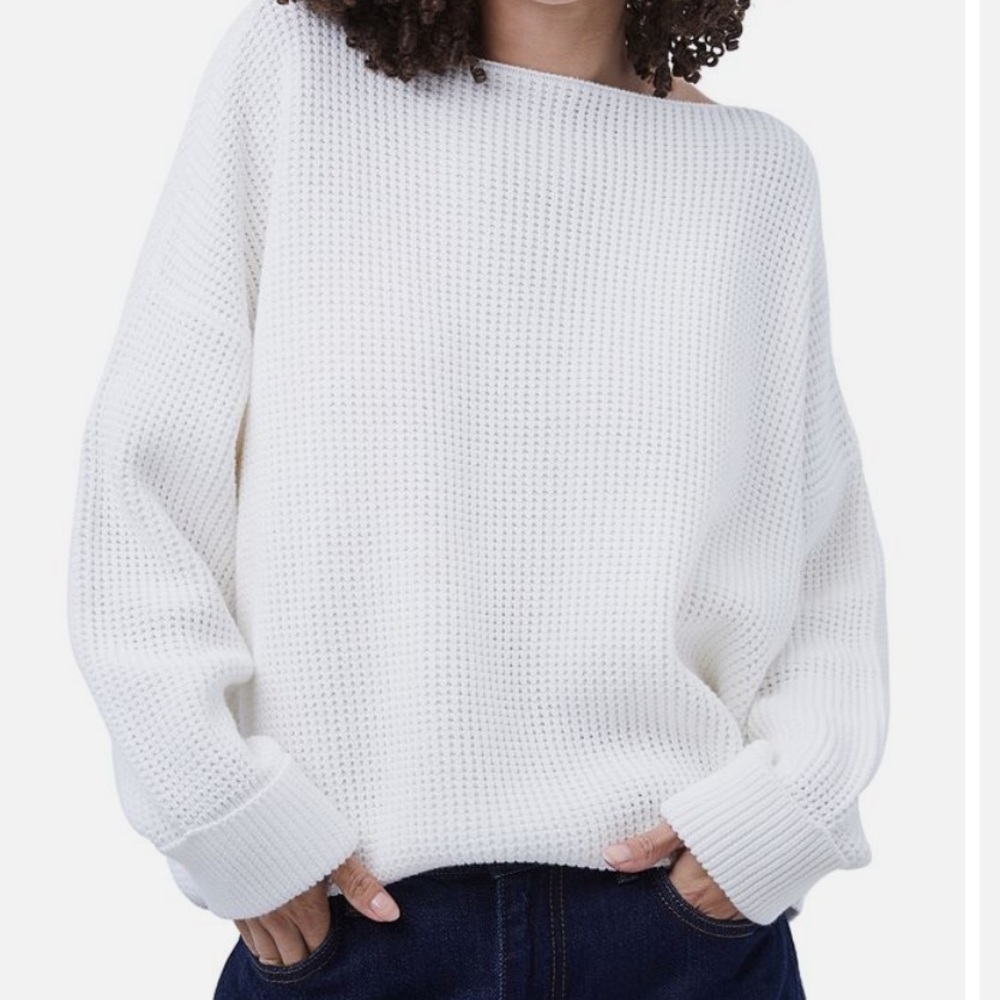French Connection White Sweater